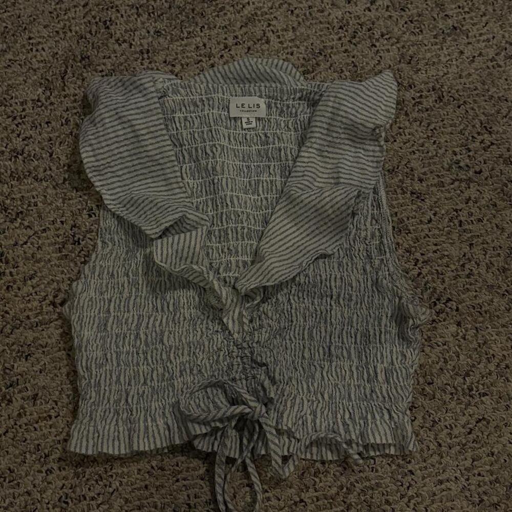 Le Lis Collection Striped Tank Top